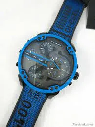 DIESEL MR. DADDY 2.0 BLUE WATCH