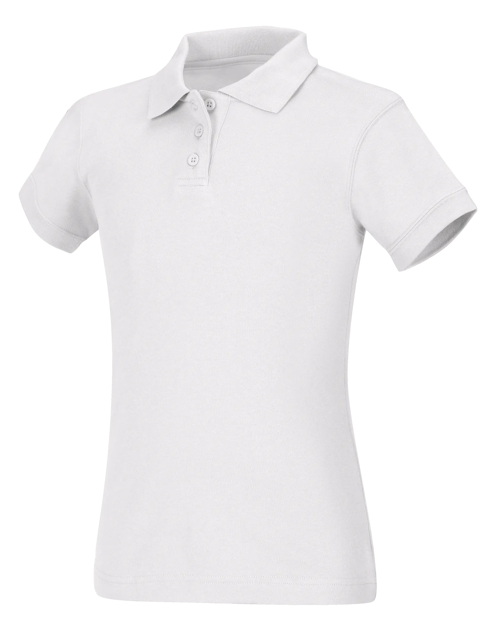 Discounted Juniors Short Sleeve Fitted Interlock Polo