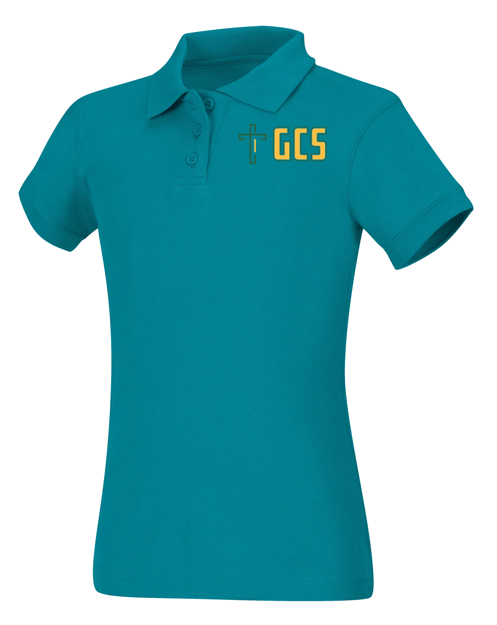 Discounted Juniors Short Sleeve Fitted Interlock Polo