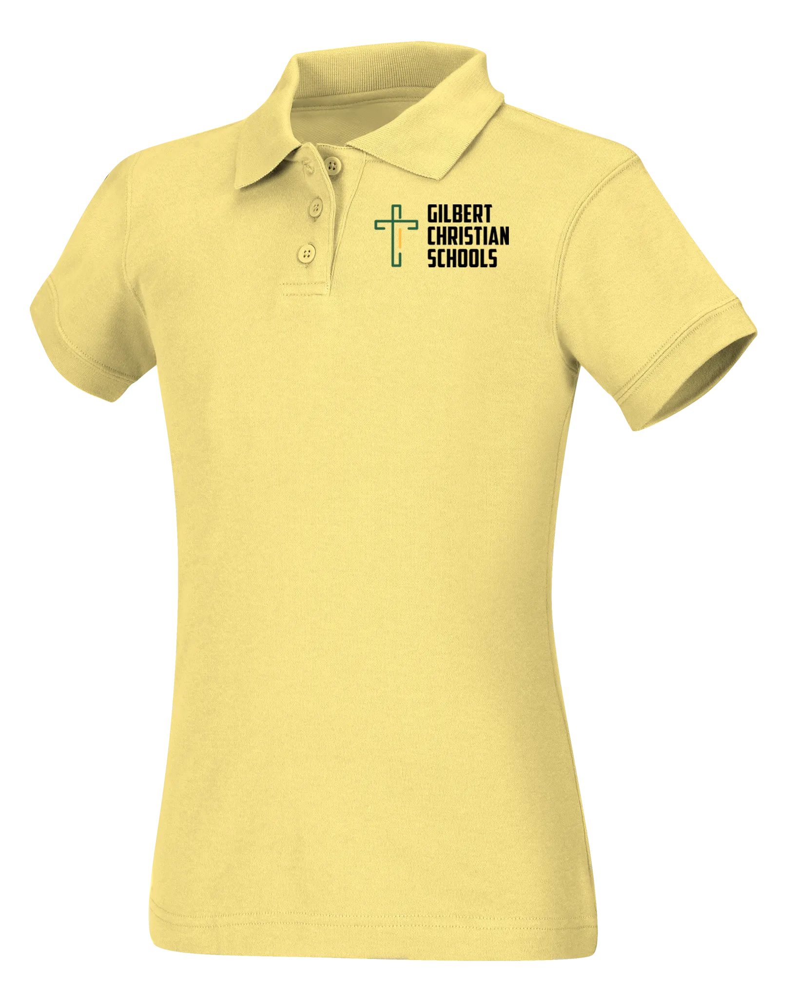 Discounted Juniors Short Sleeve Fitted Interlock Polo