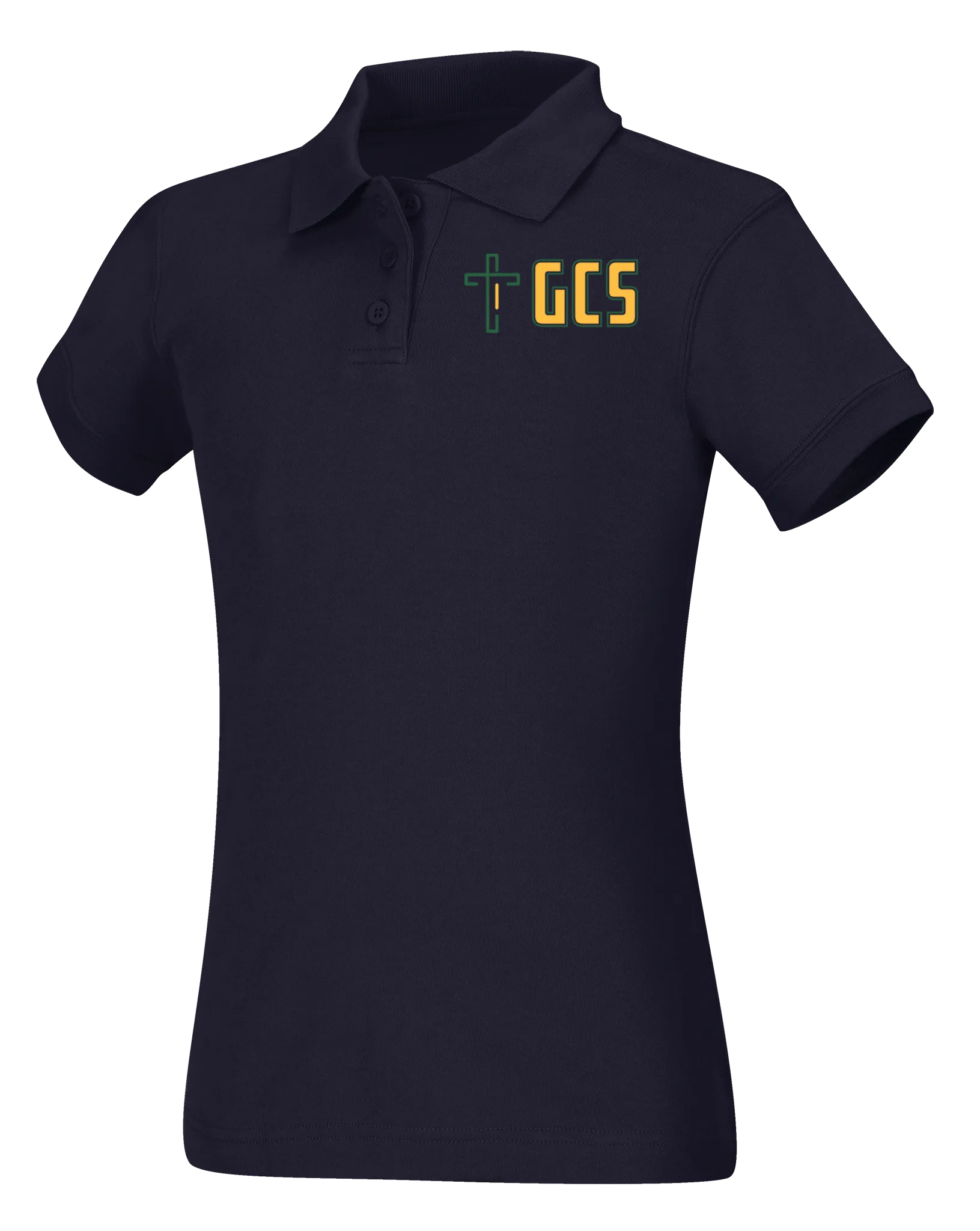 Discounted Juniors Short Sleeve Fitted Interlock Polo