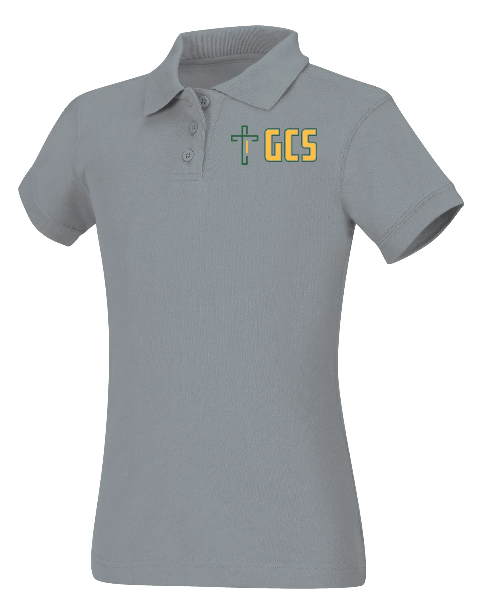 Discounted Juniors Short Sleeve Fitted Interlock Polo