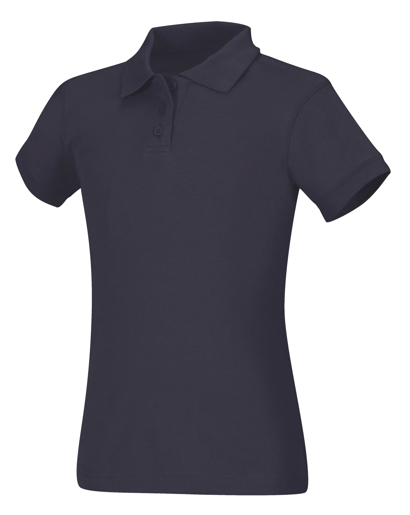 Discounted Juniors Short Sleeve Fitted Interlock Polo