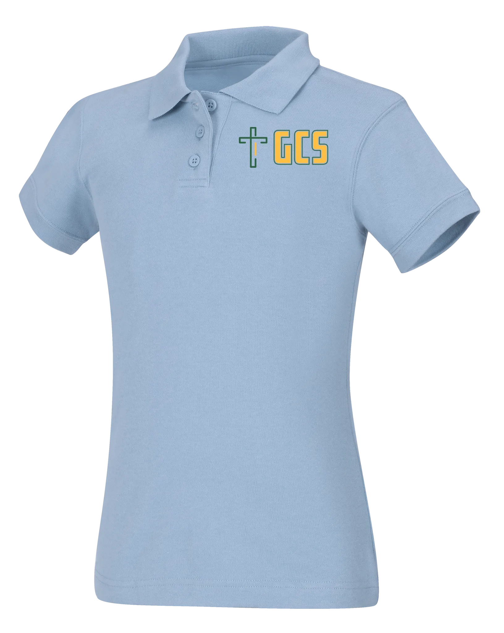Discounted Juniors Short Sleeve Fitted Interlock Polo