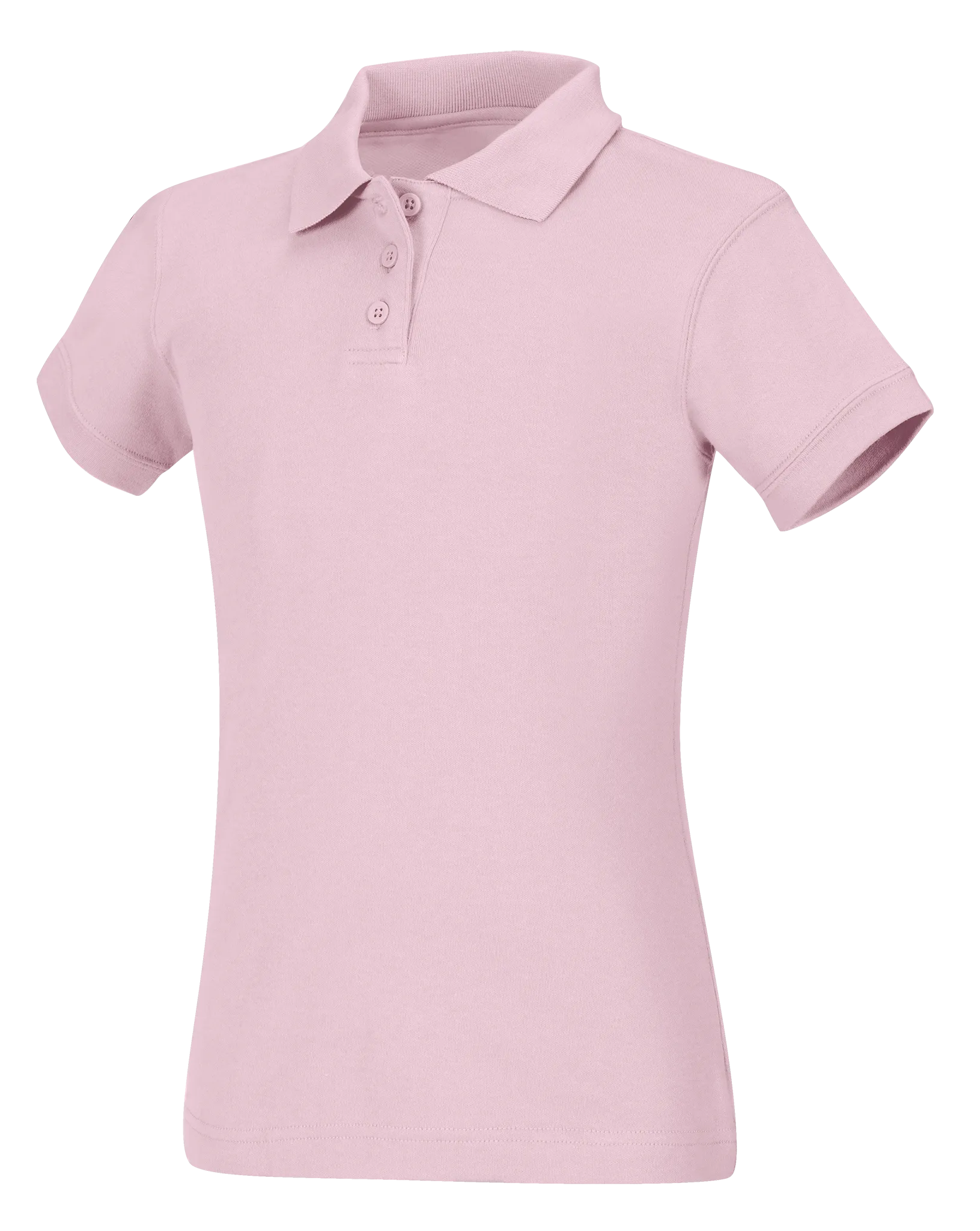 Discounted Juniors Short Sleeve Fitted Interlock Polo