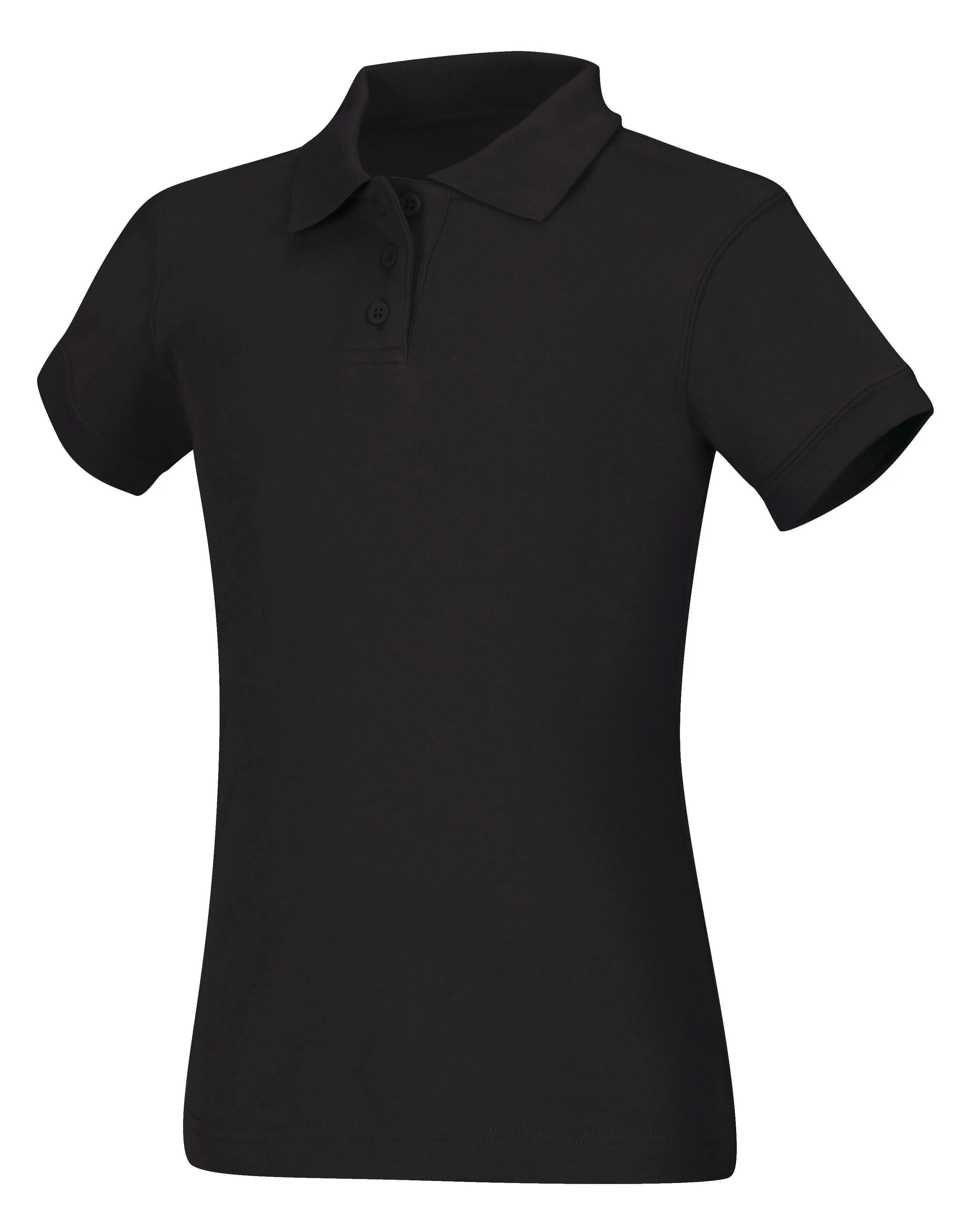 Discounted Juniors Short Sleeve Fitted Interlock Polo