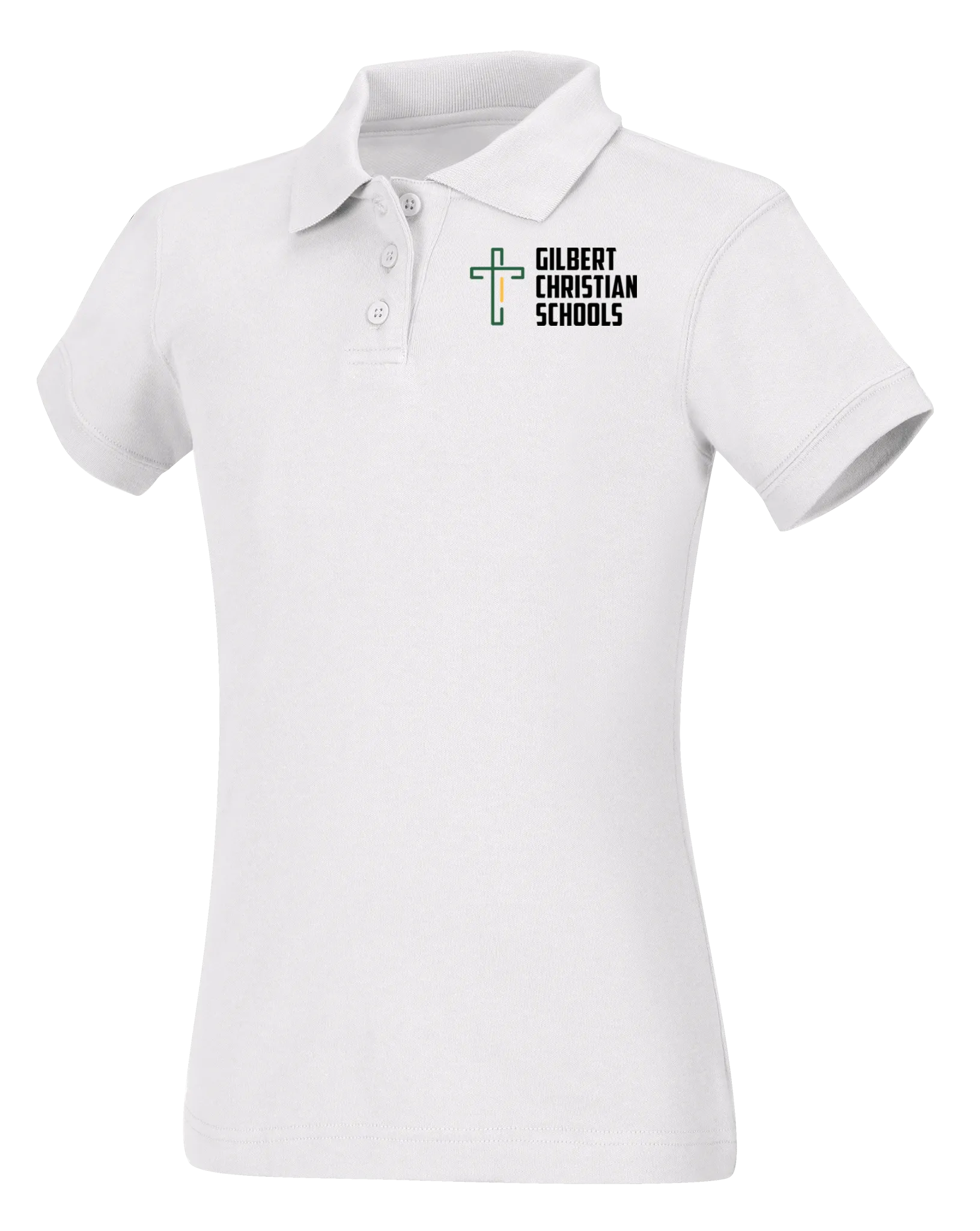 Discounted Juniors Short Sleeve Fitted Interlock Polo
