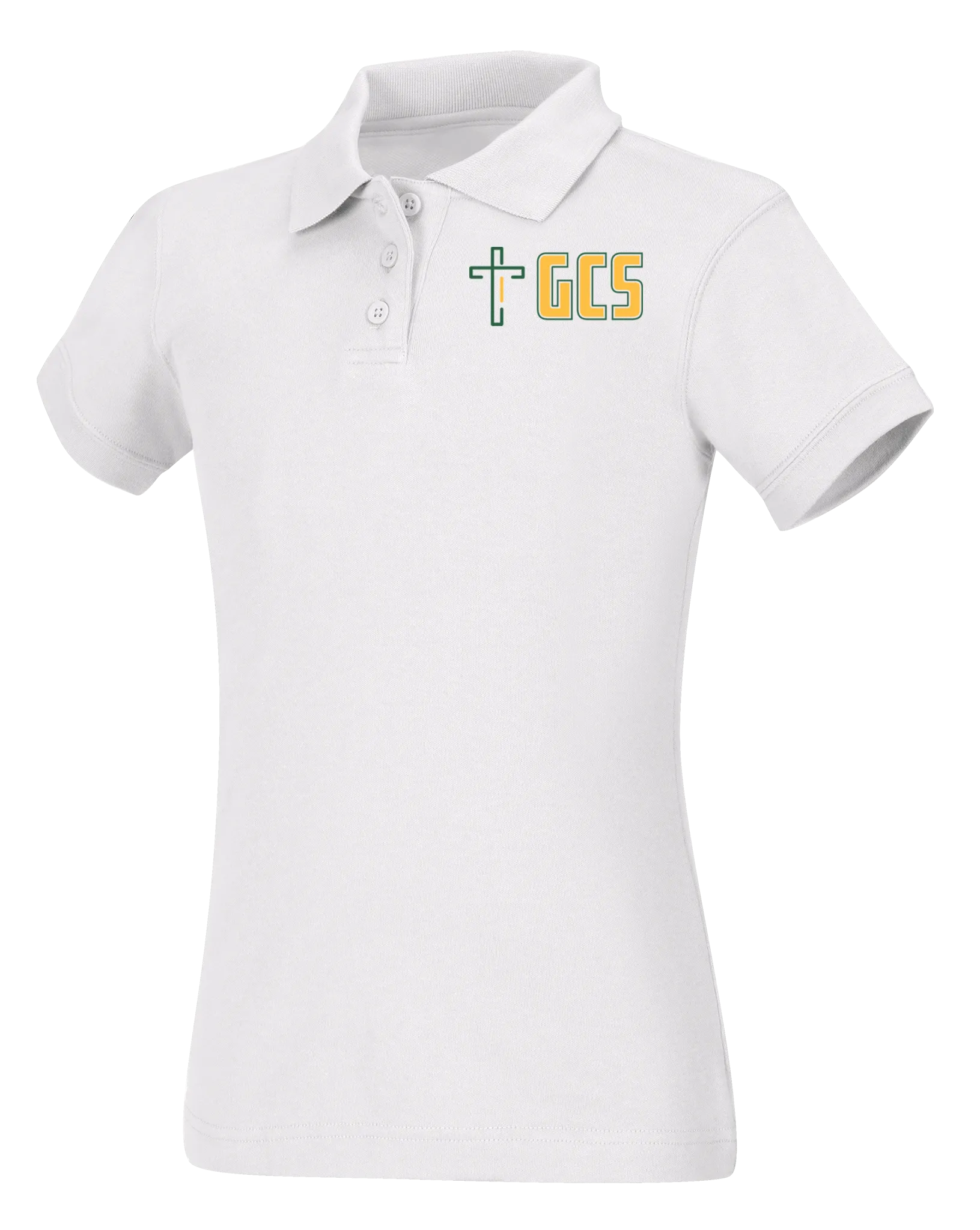 Discounted Juniors Short Sleeve Fitted Interlock Polo