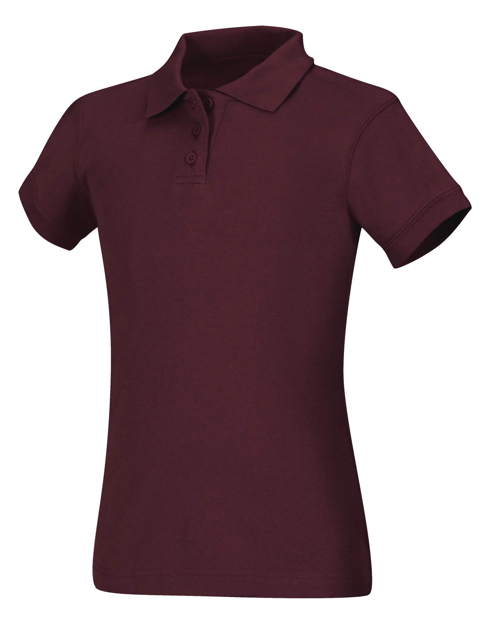 Discounted Juniors Short Sleeve Fitted Interlock Polo