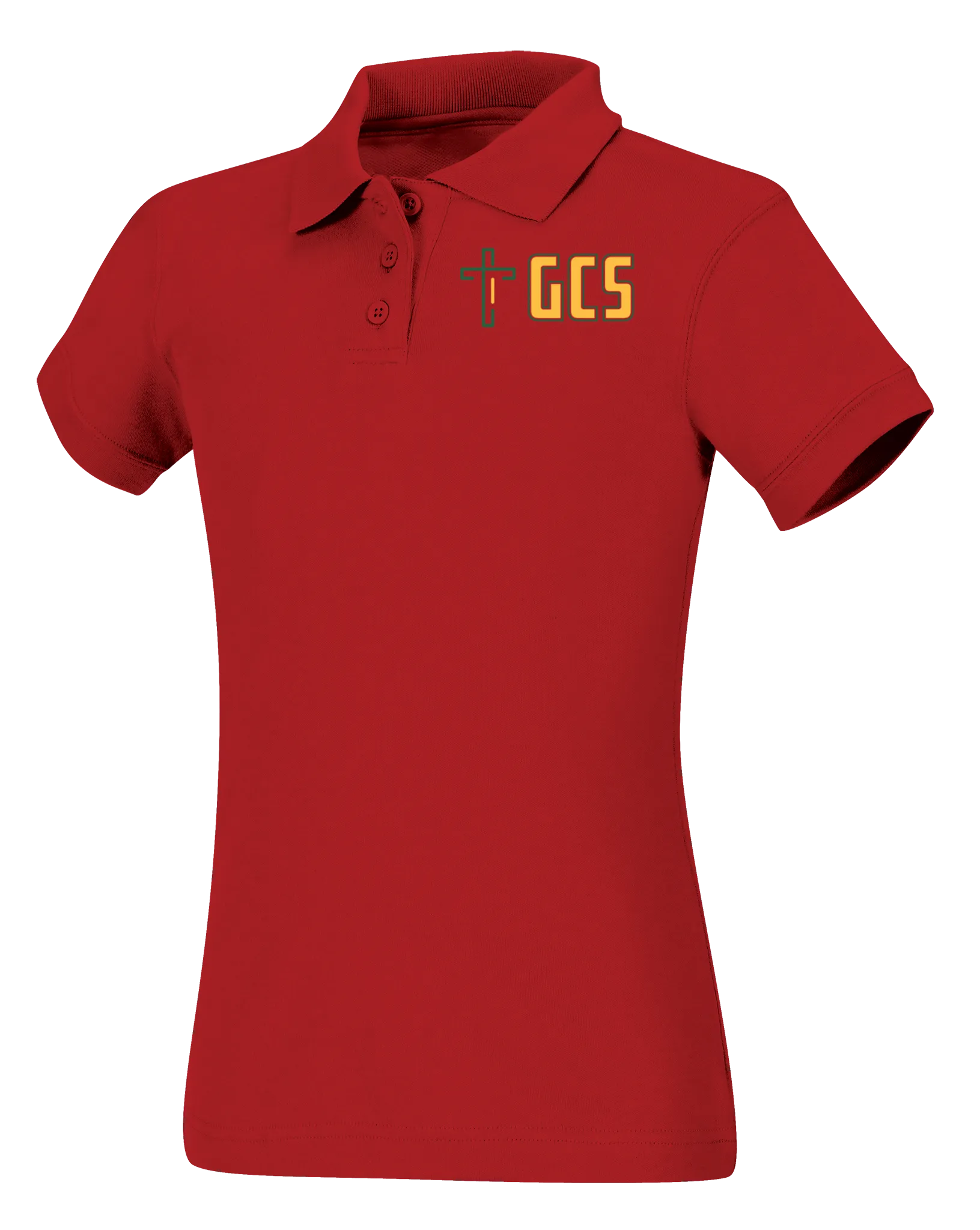 Discounted Juniors Short Sleeve Fitted Interlock Polo
