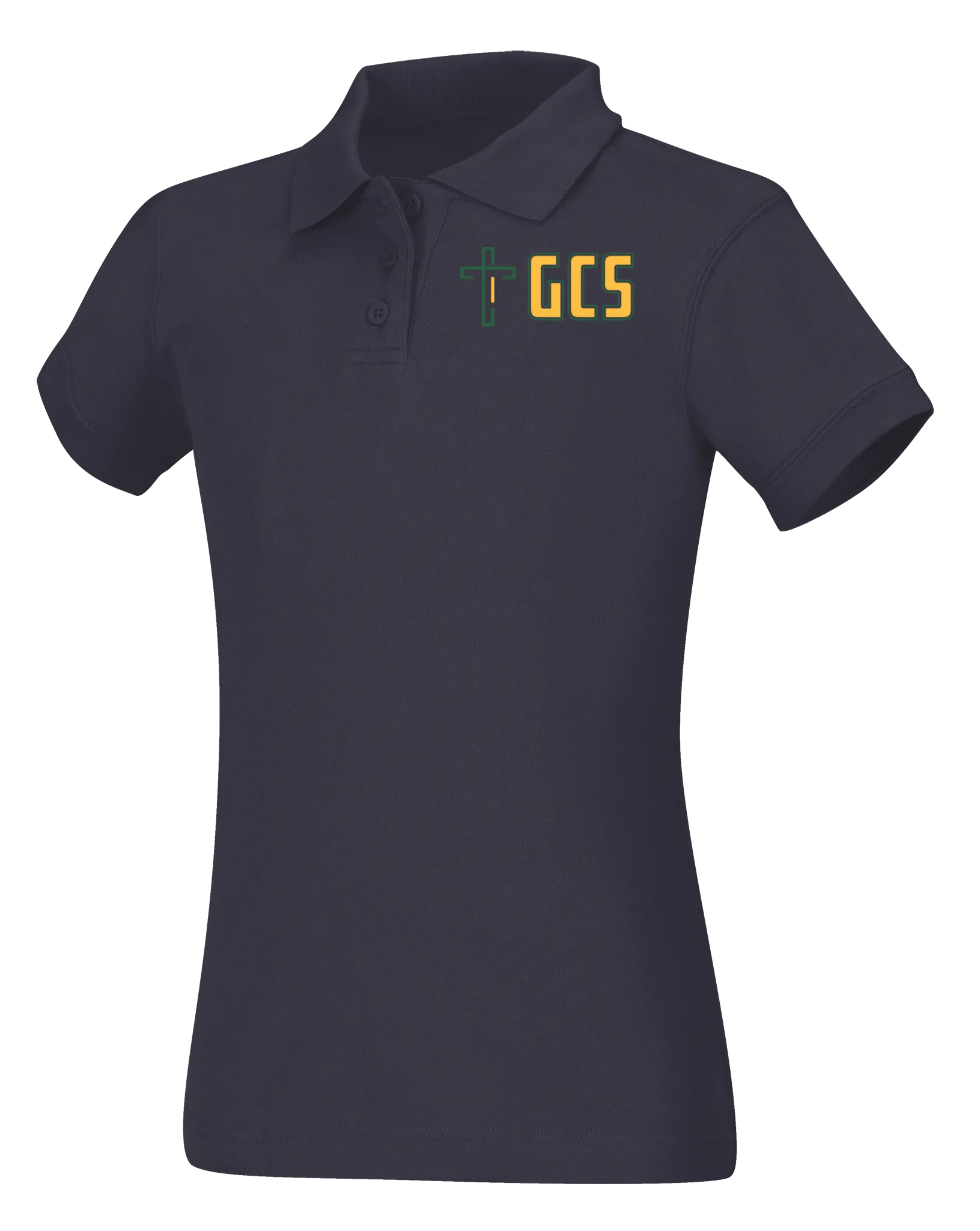 Discounted Juniors Short Sleeve Fitted Interlock Polo