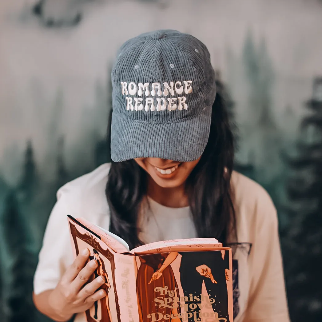 Embroidered Romance Reader Dad Hat