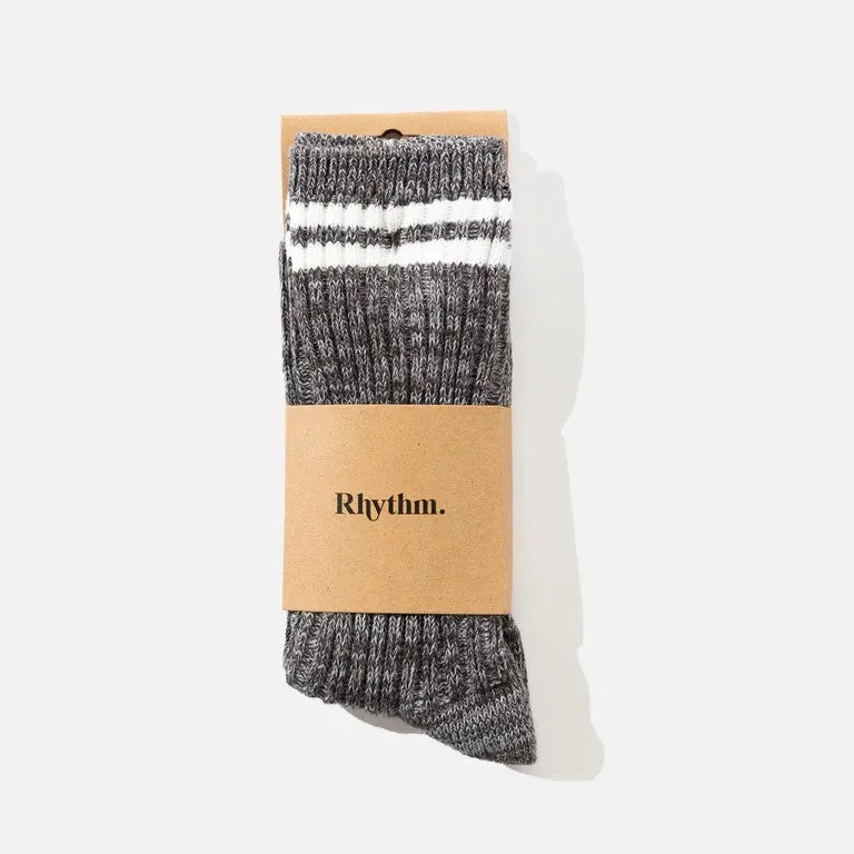 Everyday Crew Sock (Charcoal Heather)
