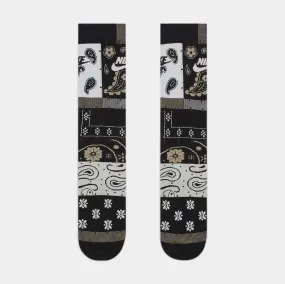 Everyday Essentials Crew Mens Socks (Black)