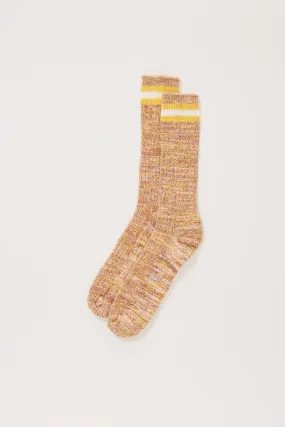Everyday Stripe Sock Yellow