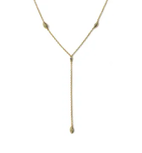 Evil Eye Lariat Necklace