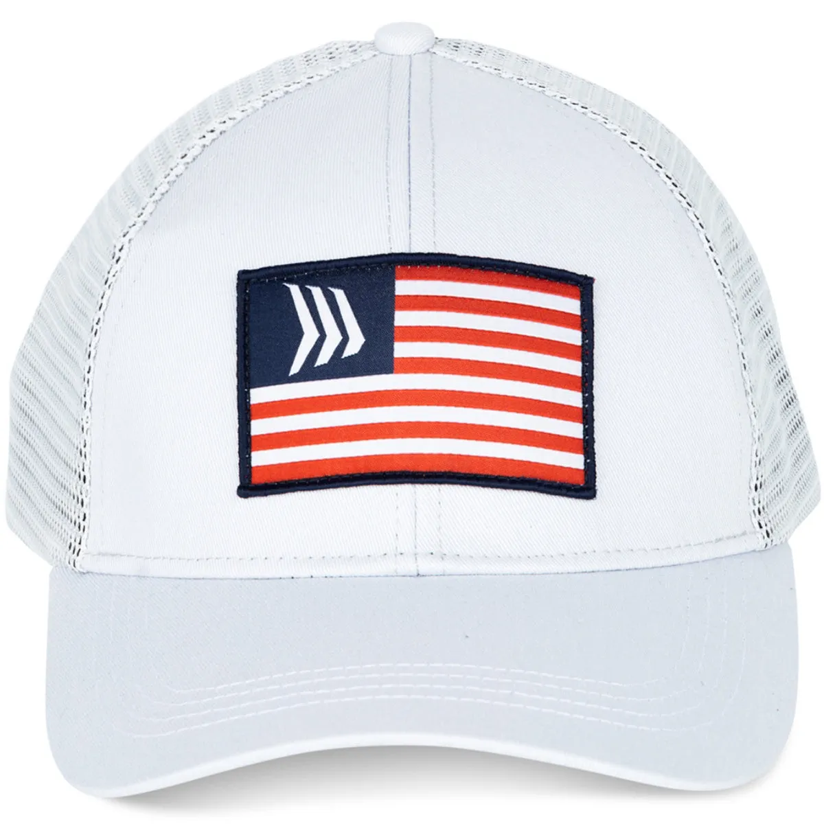 Gillz 3 Gillz Flag Curved Brim Mesh Snapback Hat