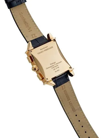 Girard-Perregaux Haute Horlogerie Vintage 1945 XXL Split Second Chronograph Foudroyante  18K Rose Gold  Men's Watch