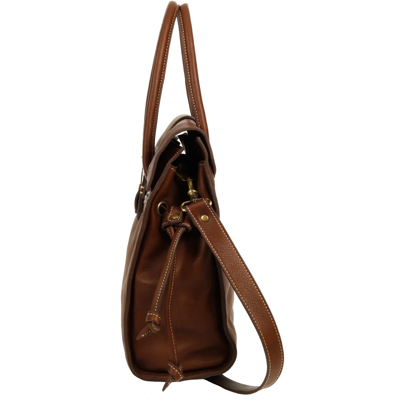 Girona Leather Tote Bag