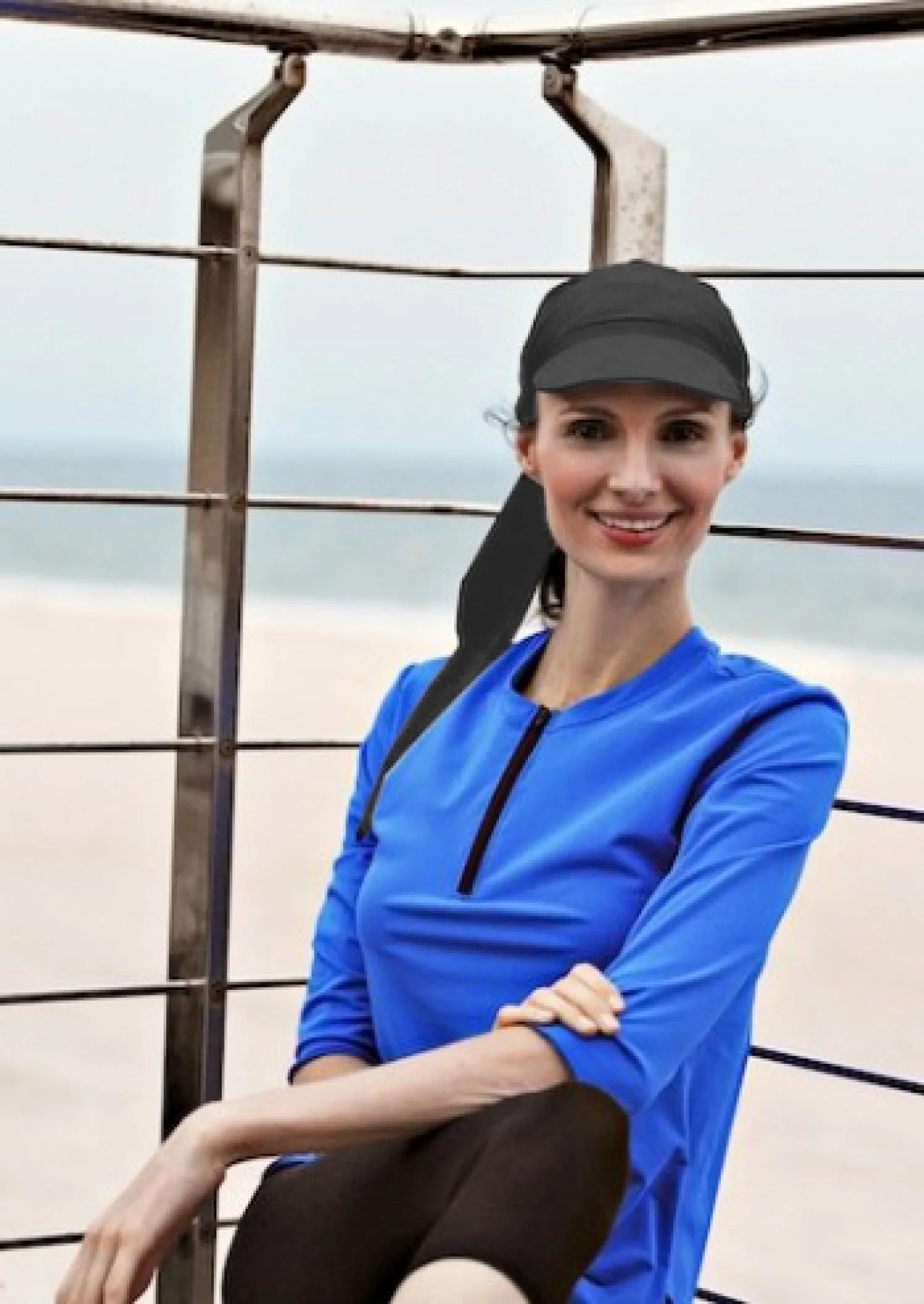 Gray Swim Hat