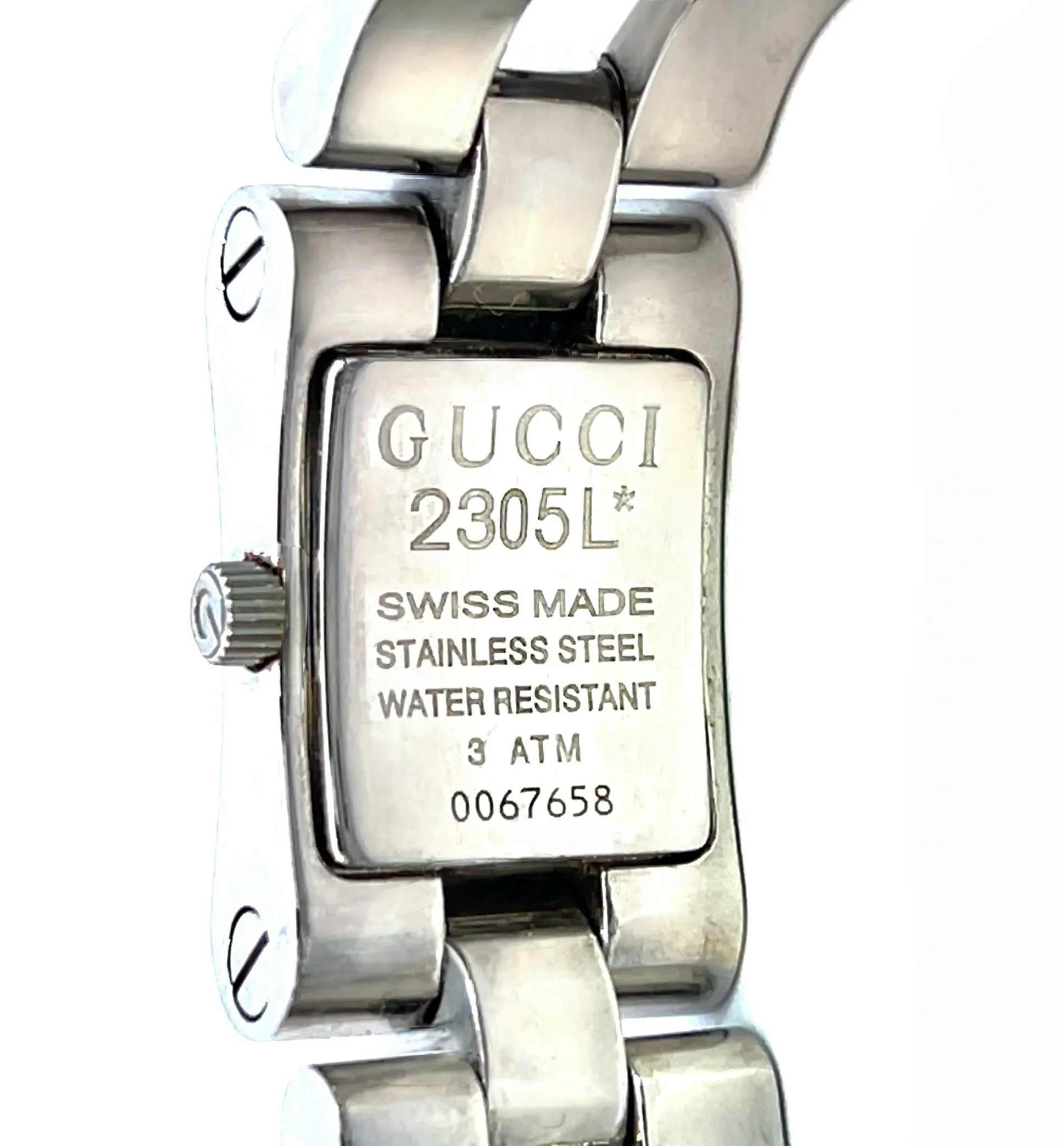 Gucci Estate Swiss Made Stainless Steel Ladies Wristwatch G43