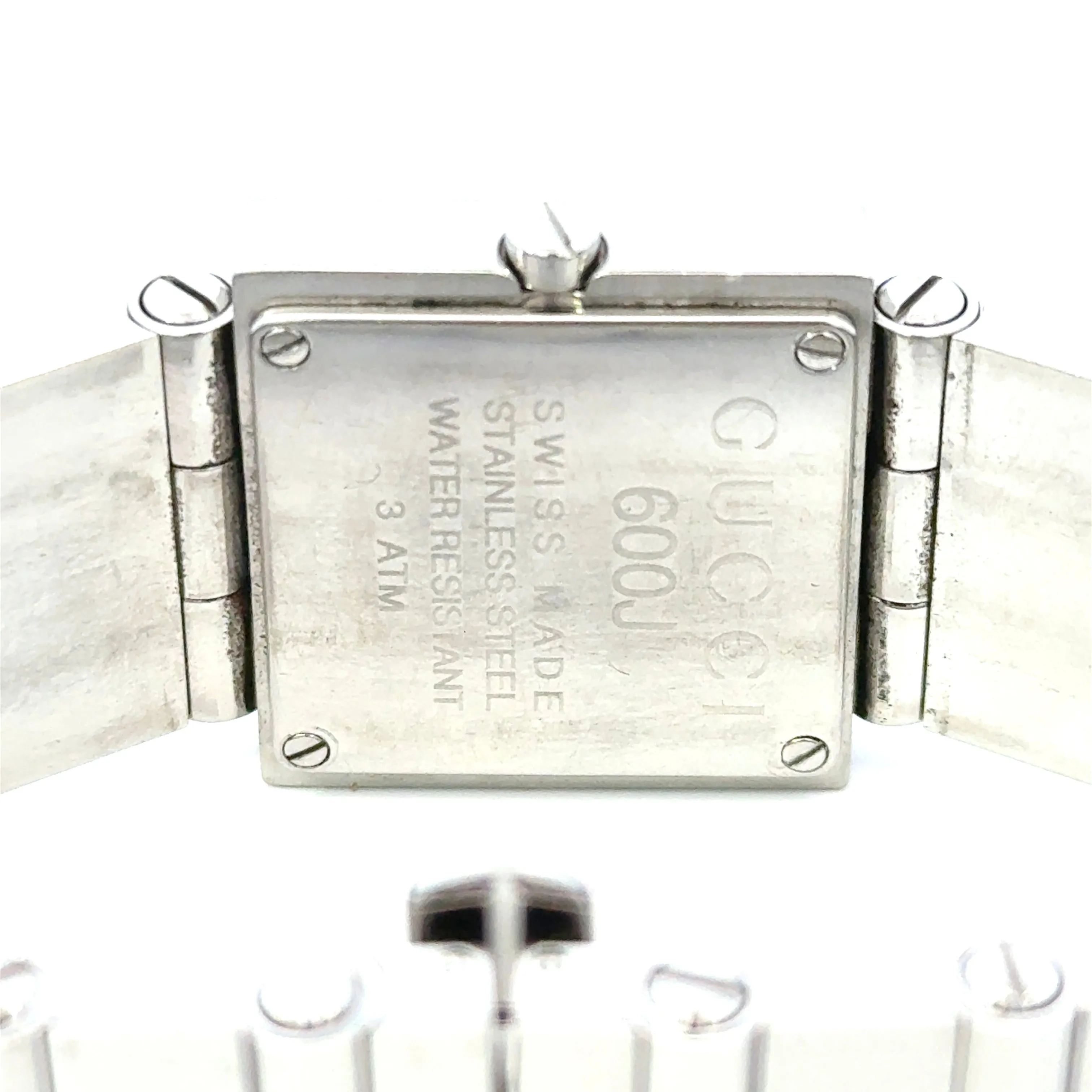 Gucci Stainless Steel Water Resistant Swiss Made Wristwatch 6" Estate G52