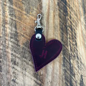 Heart Handbag Charm - Magenta