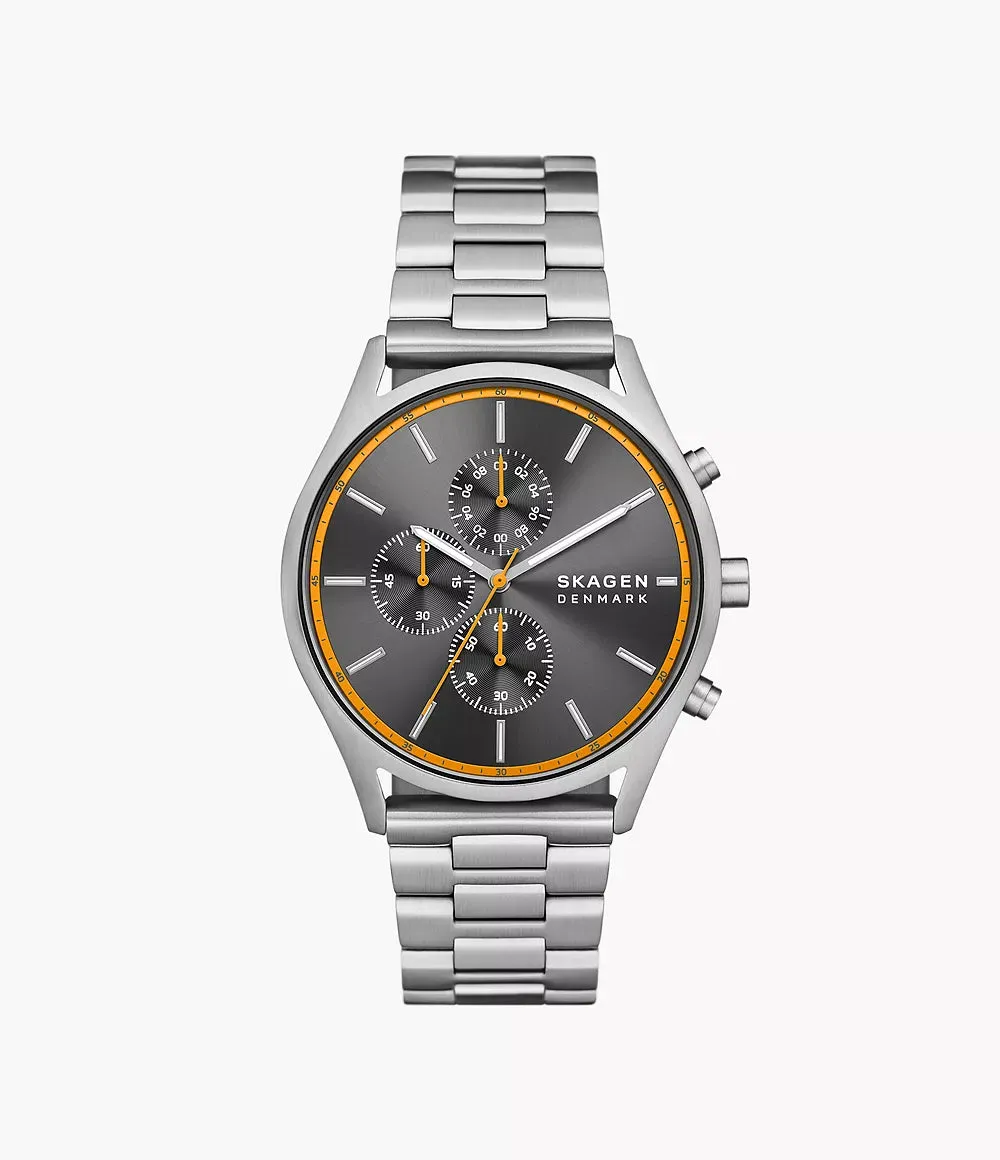 Holst Chronograph Silver Stainless Steel Watch SKW6926