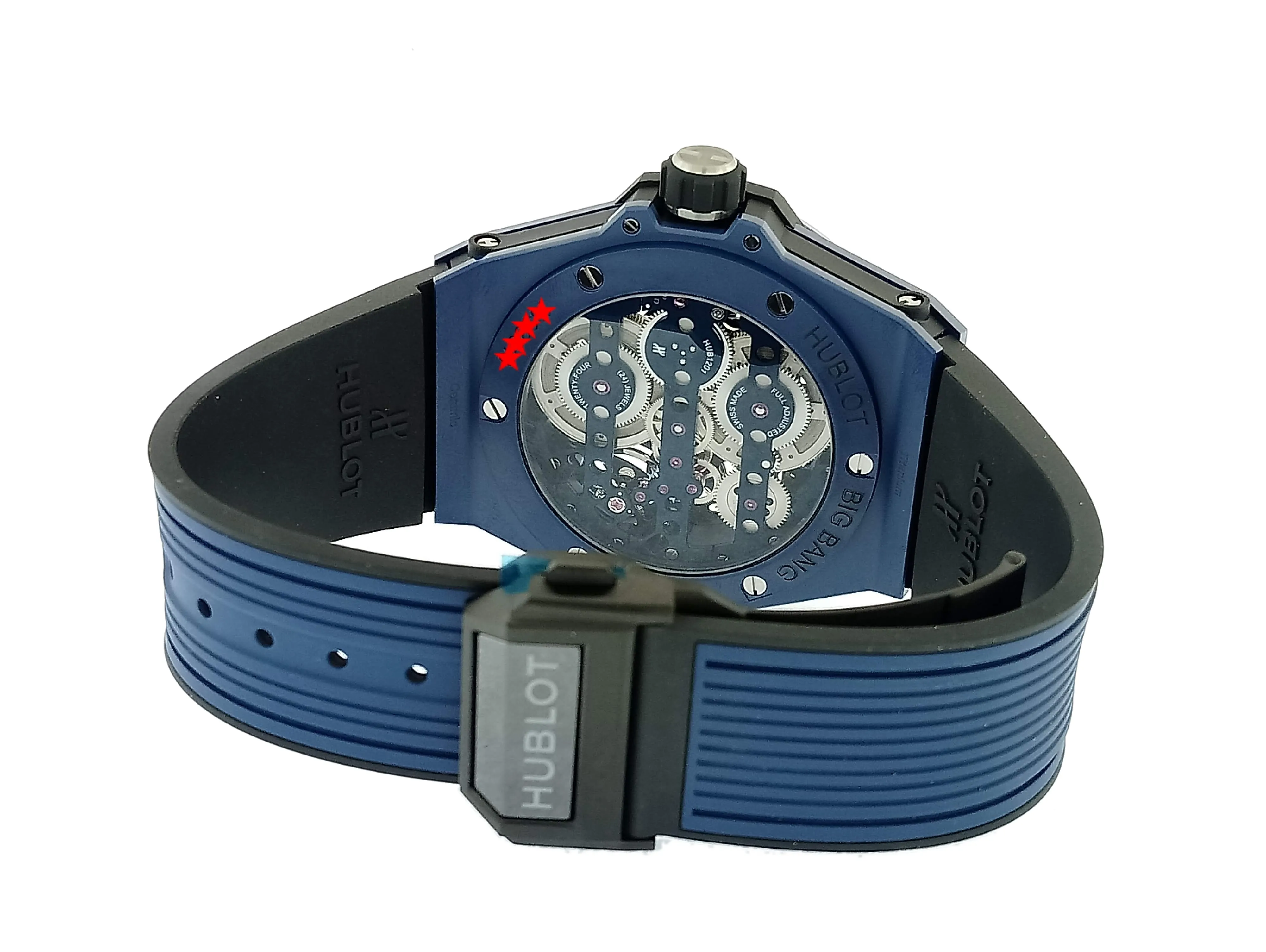 Hublot Big Bang Meca-10 Ceramic Blue Men's Watch