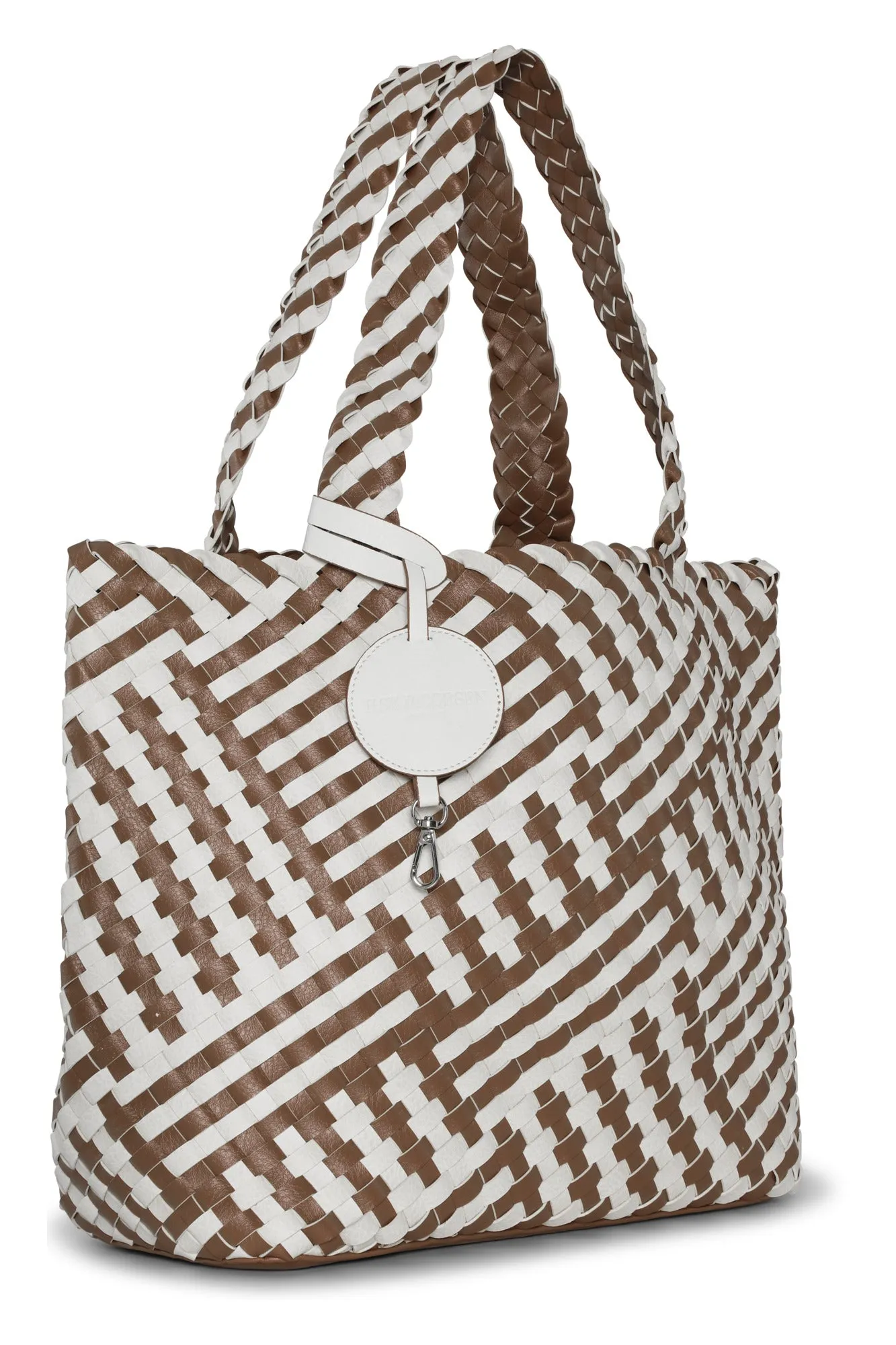 ILSE JACOBSEN Graphics Woven Tote Bag Printed