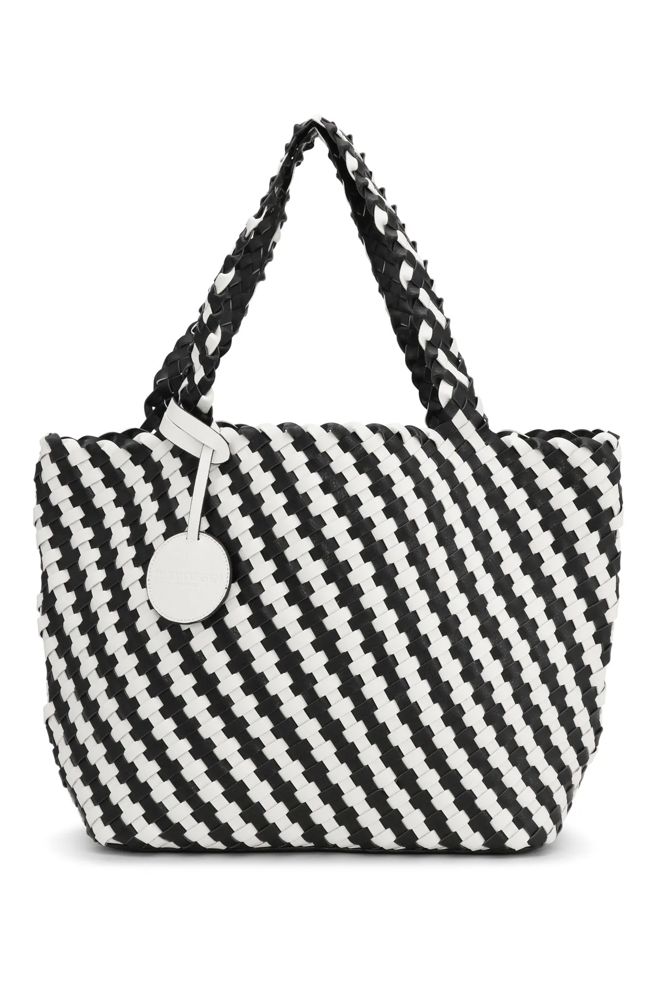 ILSE JACOBSEN Graphics Woven Tote Bag Printed