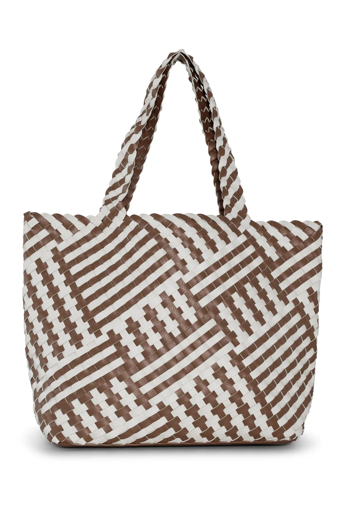 ILSE JACOBSEN Graphics Woven Tote Bag Printed