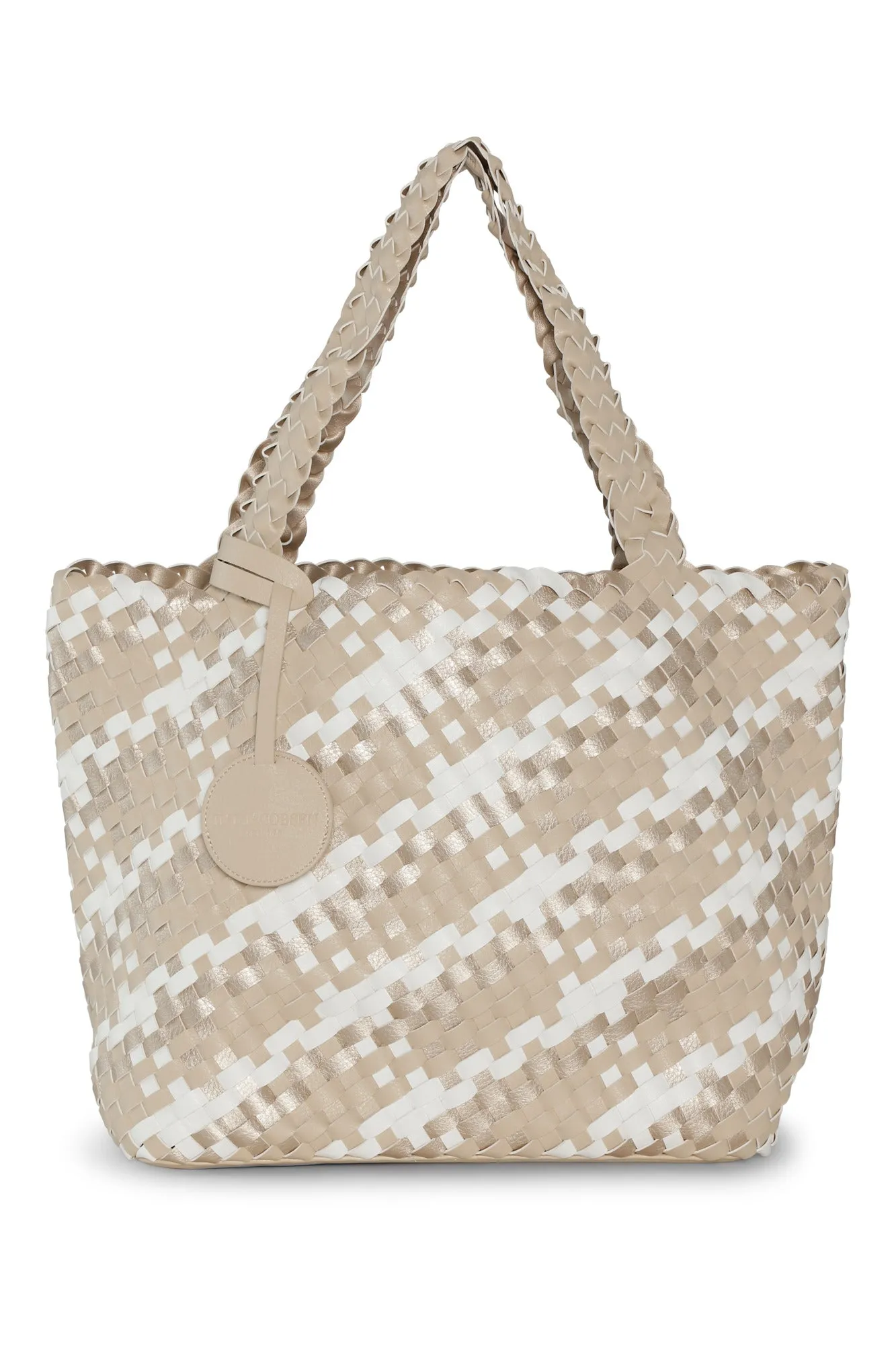 ILSE JACOBSEN Graphics Woven Tote Bag Printed