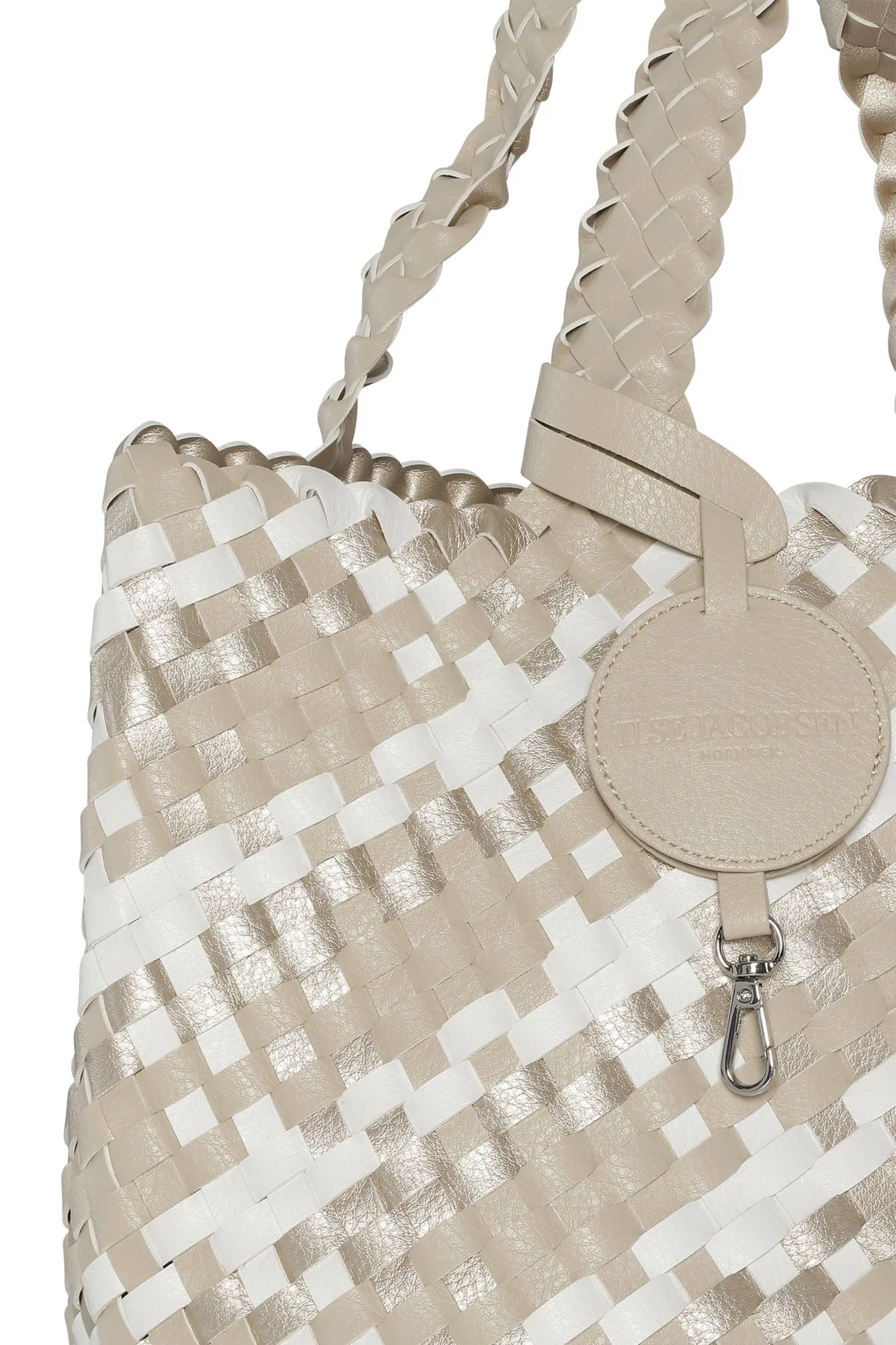 ILSE JACOBSEN Graphics Woven Tote Bag Printed