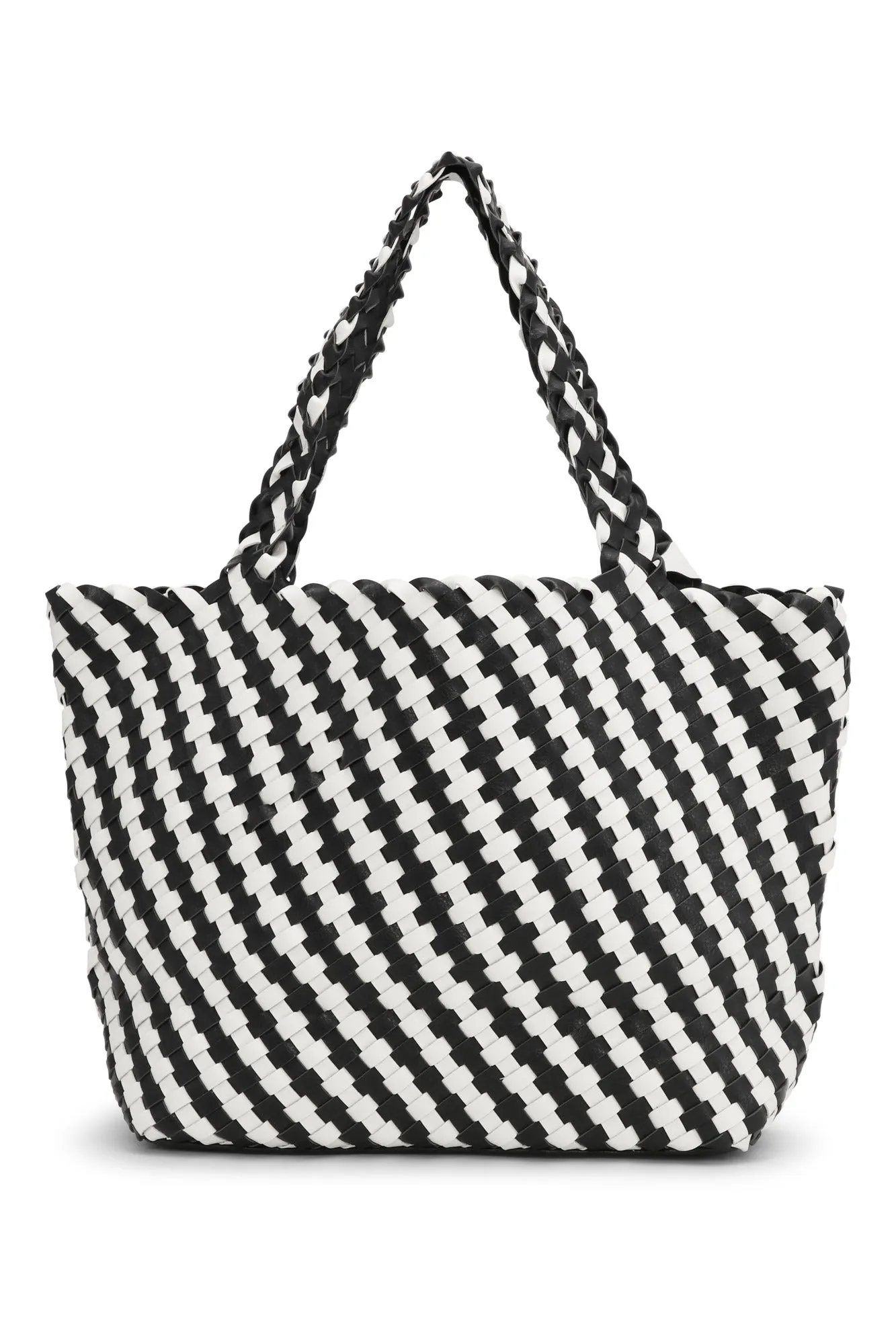 ILSE JACOBSEN Graphics Woven Tote Bag Printed