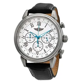 Invicta Men's Chronograph Watch - I By Invicta White Dial Black Strap | 90242-002