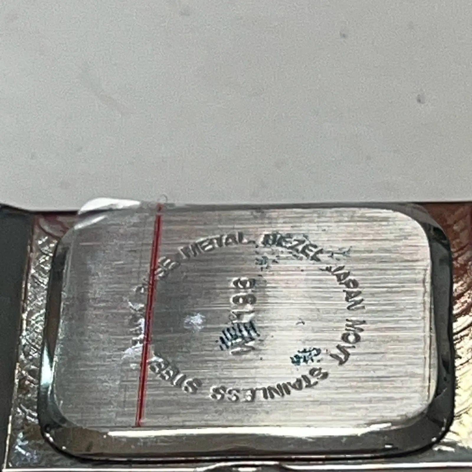 JC CRYSTAL Orange & Blue Crystal Cuff Watch
