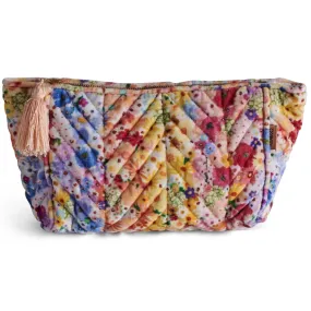 KIP & CO POSIE LANE VELVET TOILETRY BAG