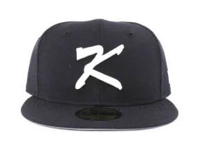 Korea New Era 59FIFTY Fitted Hat (Navy Gray Under Brim)