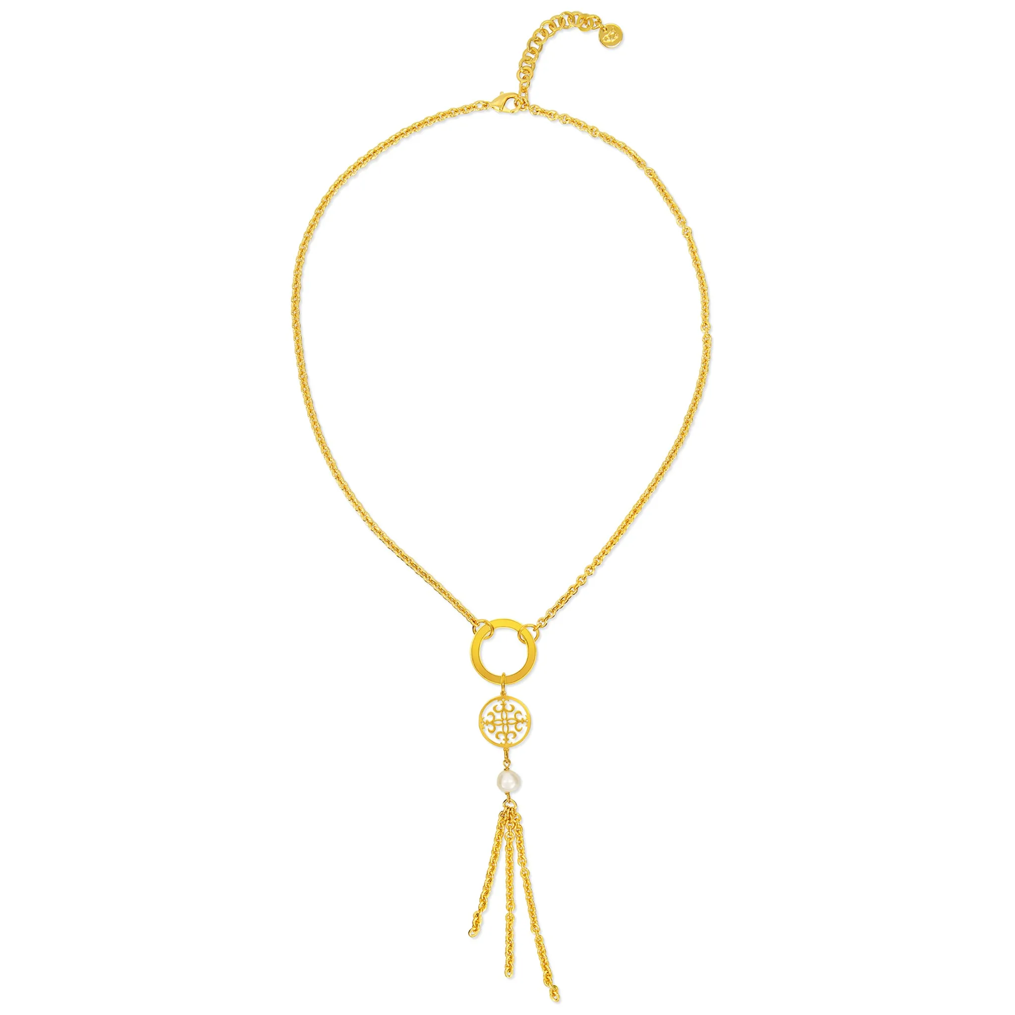 Lariet Drop Necklace