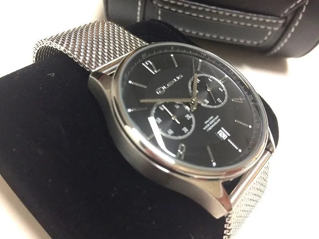 Lexus Stainless Steel Chronograph Watch