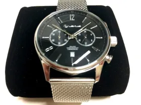 Lexus Stainless Steel Chronograph Watch
