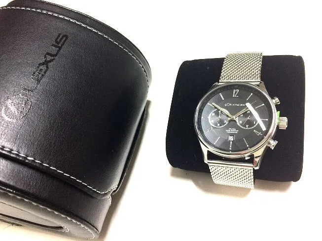 Lexus Stainless Steel Chronograph Watch
