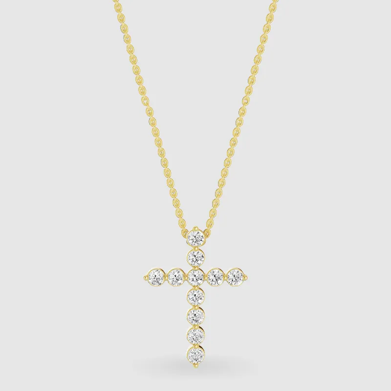 Limited Edition Cross Pendant-Round