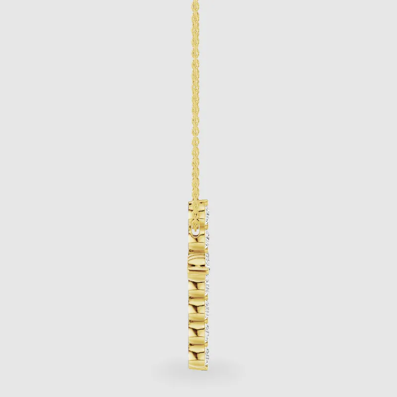Limited Edition Cross Pendant-Round