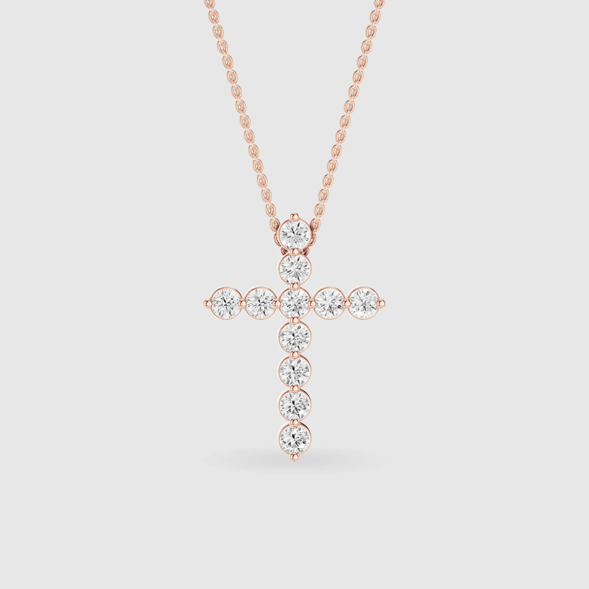 Limited Edition Cross Pendant-Round