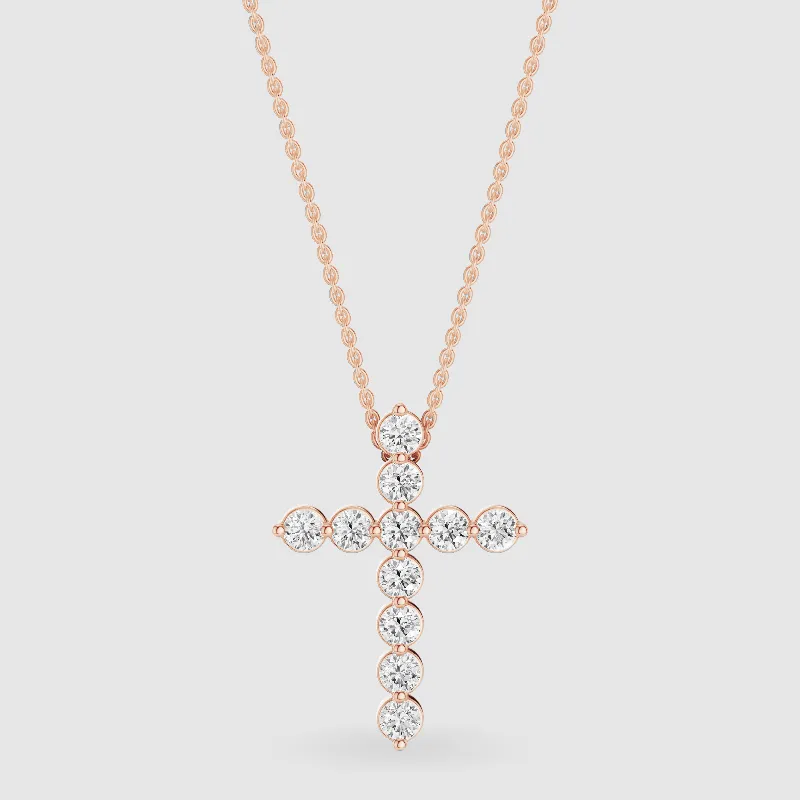 Limited Edition Cross Pendant-Round