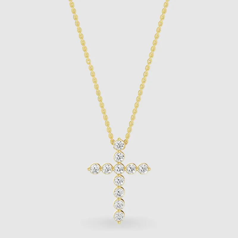 Limited Edition Cross Pendant-Round