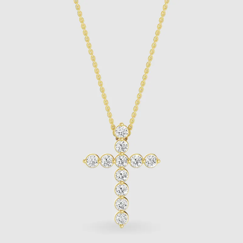 Limited Edition Cross Pendant-Round