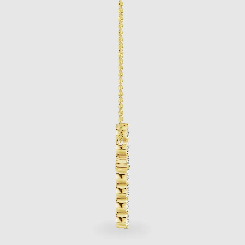 Limited Edition Cross Pendant-Round
